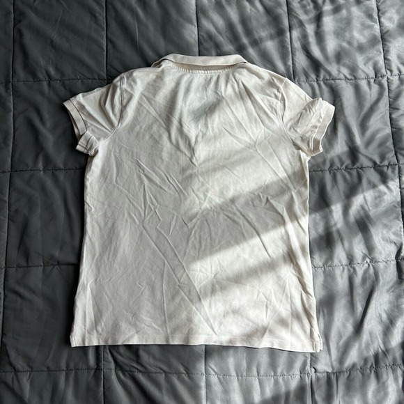 Ralph Lauren Patchwork Plique Polo shirt gold button‎ RLL writing Large - Picture 6 of 9